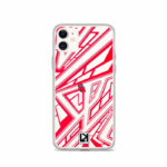 Fragment Pattern Red Case